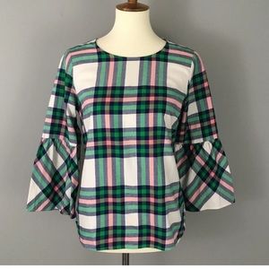 J.Crew shirt with Bell sleeves